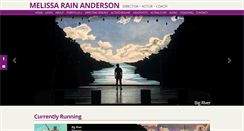 Desktop Screenshot of melissarainanderson.com